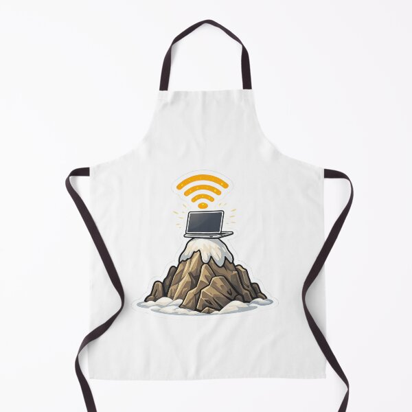 Item preview, Work From Anywhere Laptop Mountain WiFi Digital Nomad designed and sold by ZYNORAworld.