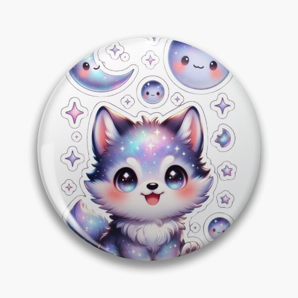 Item preview, Cute Galaxy Fox Sticker Pack designed and sold by CoquetteLunaCo.