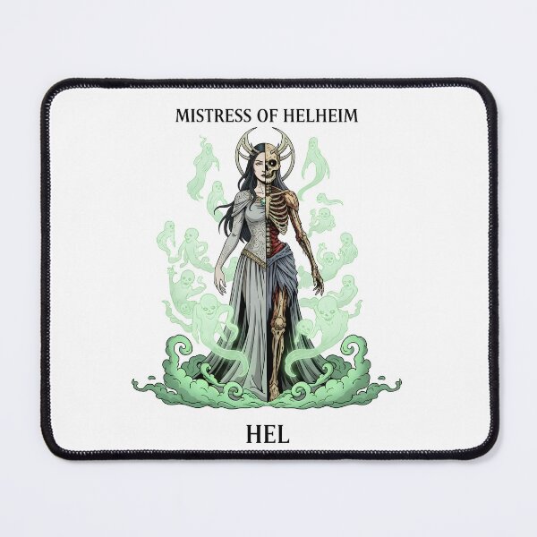 Item preview, Hel Norse Goddess Mistress of Helheim Underworld designed and sold by Kindly Dead.