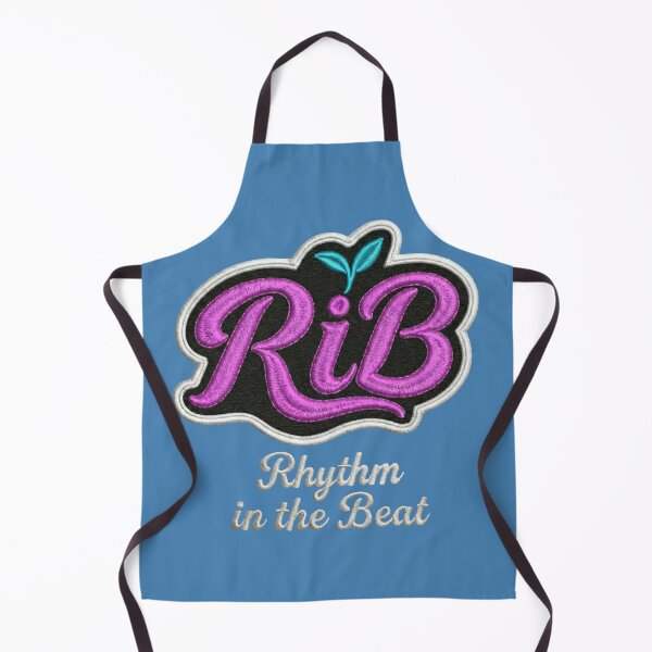 Item preview, Neon Pop RiB Embroidered Script Logo Teal Sprout designed and sold by Rib-Brand.