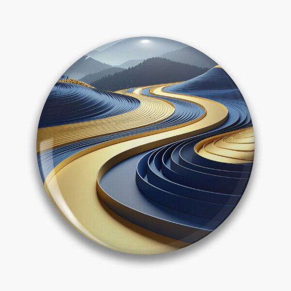 Item preview, 3. Closer - Terraced landscape – Subtle tension in clear geometry designed and sold by FehlingMedia.