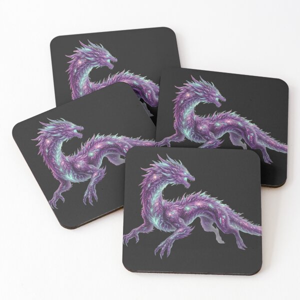 Item preview, Galaxy Neon Monster Dragon designed and sold by Nika Art Studio.