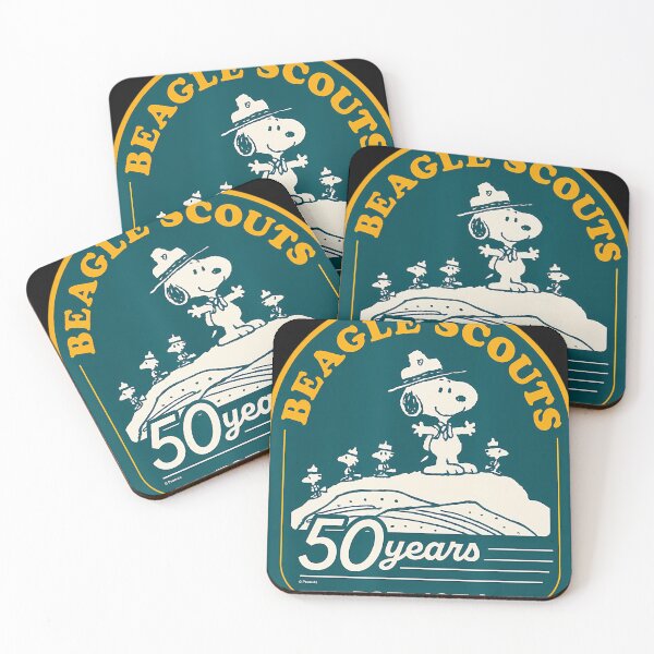 Item preview,  Peanuts Inspired Retro Scout  Cute Hiking Wilderness Illustration designed and sold by July18.