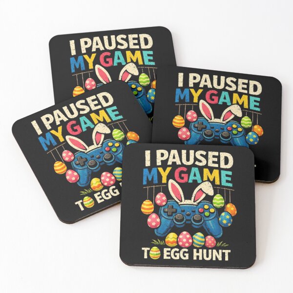 Item preview, I Paused My Game to Egg Hunt Easter designed and sold by BHMARTS.