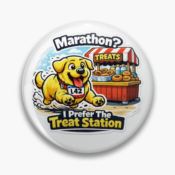 Item preview, Funny Marathon Dog Shirt – Labrador Running Humor Design designed and sold by Gentlestate.