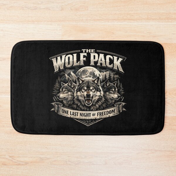 Item preview, Wolfpack JGA: One Last Night of Freedom Emblem designed and sold by Pineapple-Tree.
