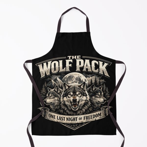 Item preview, Wolfpack JGA: One Last Night of Freedom Emblem designed and sold by Pineapple-Tree.
