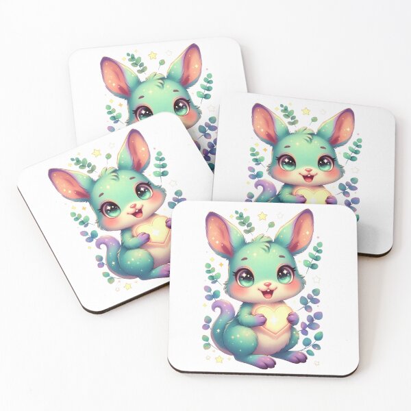 Item preview, Cute Galaxy Fennec Heart designed and sold by CoquetteLunaCo.