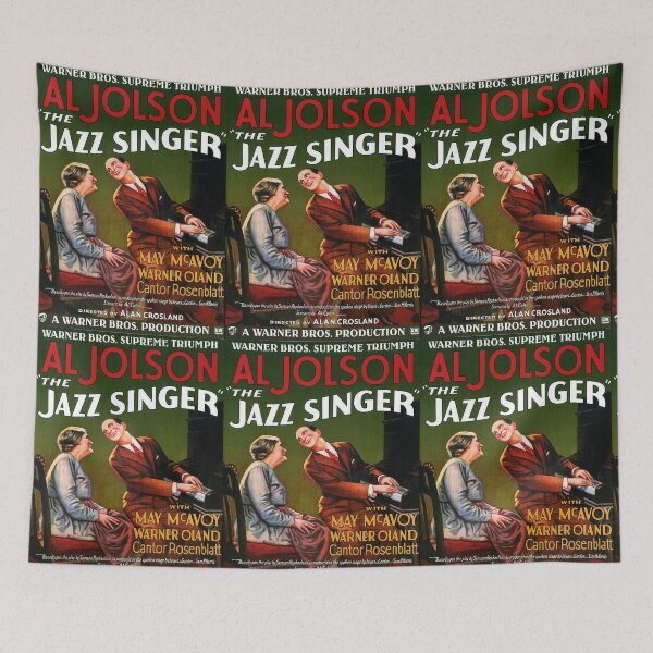 Item preview, The Jazz Singer starring Al Jolson - vintage film poster designed and sold by Grand Illusions.