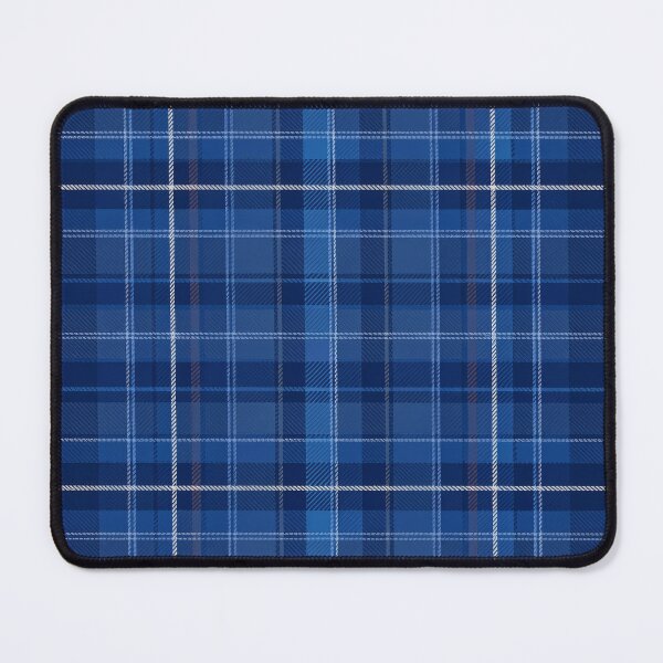 Item preview, Navy and Royal Blue Plaid Pattern designed and sold by pinkal.