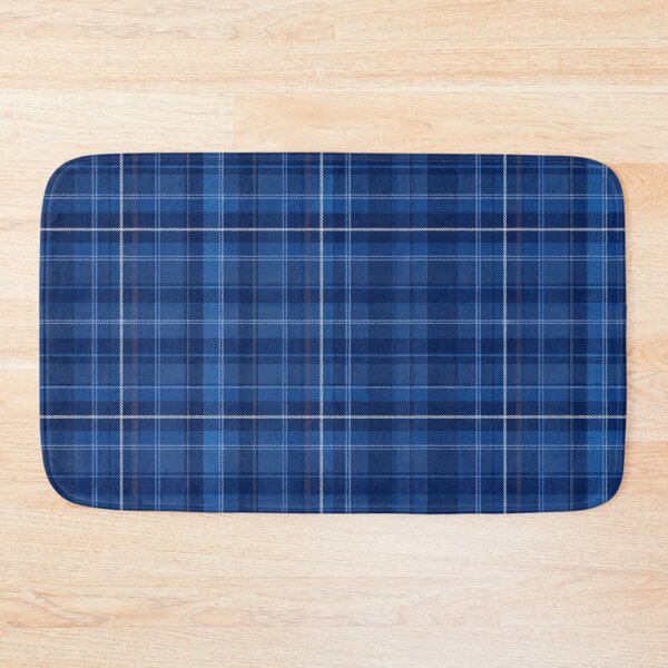 Item preview, Navy and Royal Blue Plaid Pattern designed and sold by pinkal.