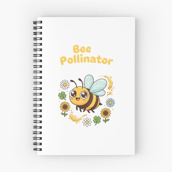 Item preview, Adorable Kawaii Bee Pollinator Hero Amidst Cheerful Flowers designed and sold by chattsuede.