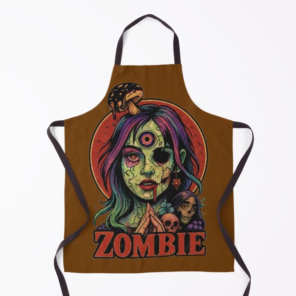 Item preview, Zombie Woman Mushroom Crown designed and sold by Ecosetereos.