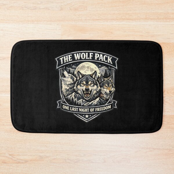 Item preview, Wolfpack JGA: One Last Night of Freedom Emblem designed and sold by Pineapple-Tree.