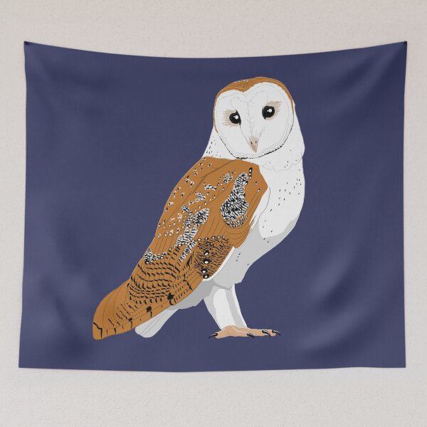 Item preview, Barn Owl designed and sold by BennuBirdy.