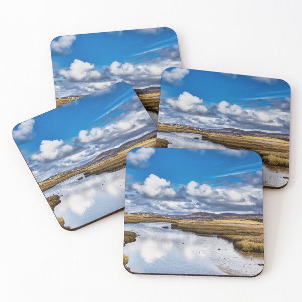 Item preview, Serene Irish Estuary Under Dramatic Skies, Donegal Landscape designed and sold by photoart1854.