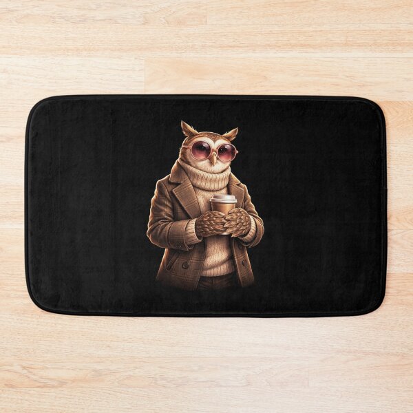 Item preview, Stylish Owl Coffee Lover Graphic Cozy Owl Aesthetic Streetwear Design designed and sold by bilal sibgui.