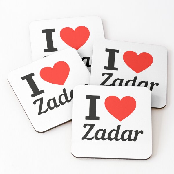 Item preview, I Love Zadar | Croatia Coastal City Typography | History, Culture & Seaside Charm Design designed and sold by PaintedPixels01.