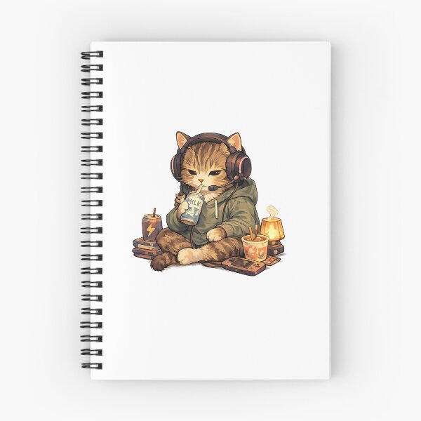Item preview, Professional Streamer Cat – Epic Gaming Session designed and sold by NextNoob485.