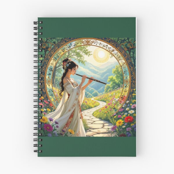 Item preview, A portal with a flute player in front of it designed and sold by Ratatosk-AI.