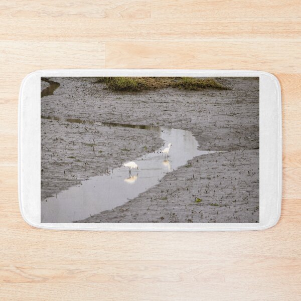 Item preview, Egrets in a Muddy Marshland designed and sold by Cynthia48.