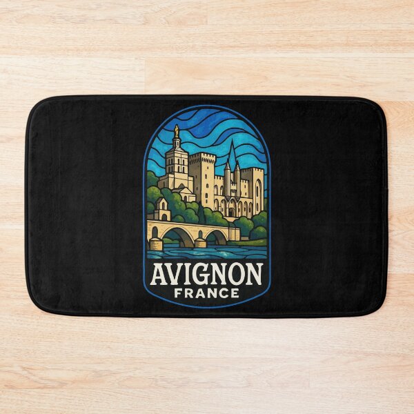 Item preview, Avignon France Europe Stained Glass Art designed and sold by TomFrontierArt.