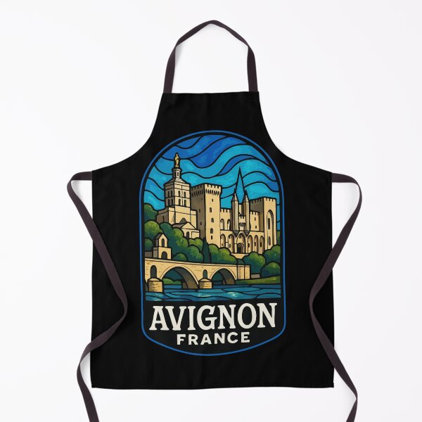 Item preview, Avignon France Europe Stained Glass Art designed and sold by TomFrontierArt.