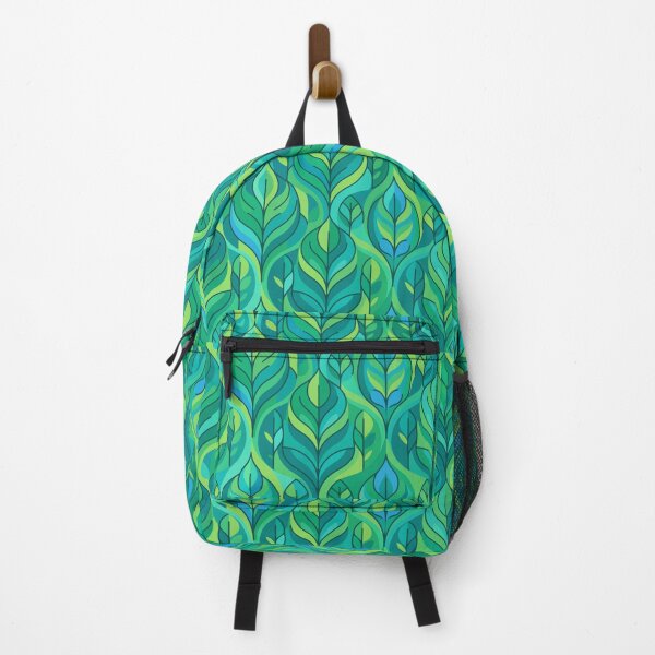 Item preview, Abstract Green Leaves Pattern designed and sold by RidaSalArt.