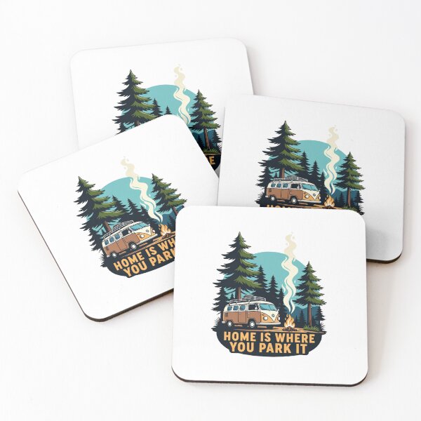 Item preview, Home is Where You Park it designed and sold by RisingWolfStudio.