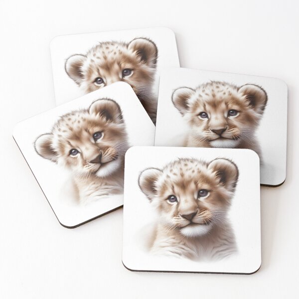 Item preview, Baby lion designed and sold by Artillenium.