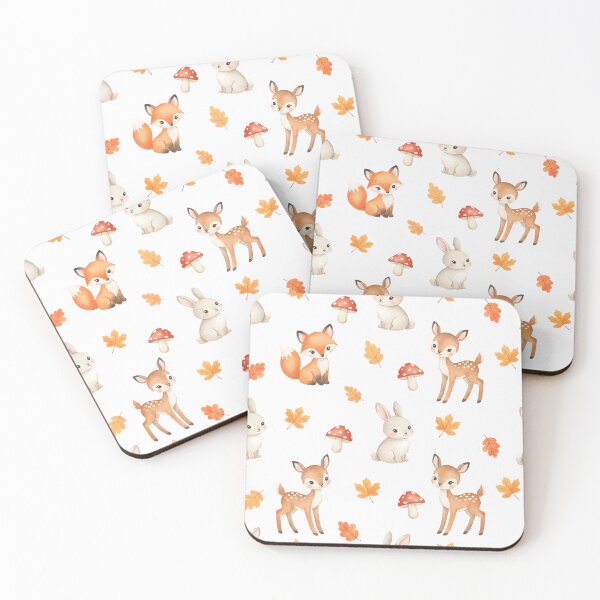 Item preview, Woodland Animals Seamless Pattern designed and sold by naragon4289.
