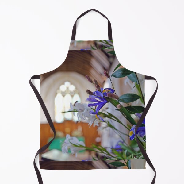 Item preview, Vibrant Irises in a Country Church designed and sold by pinkal.