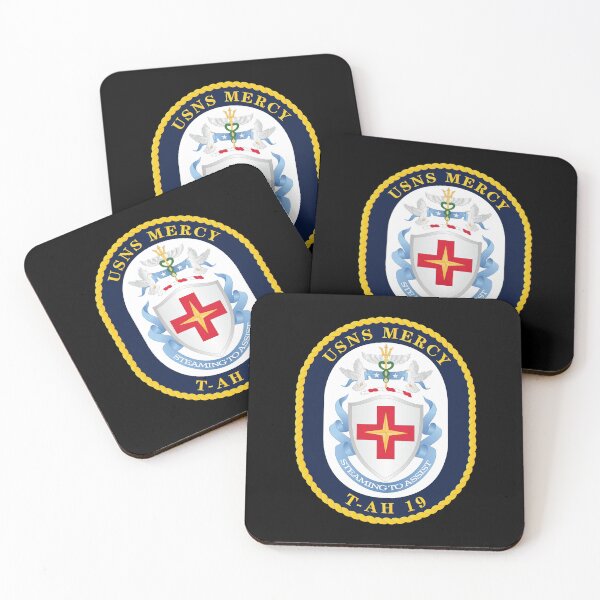 Item preview, USNS Mercy (T-AH 19) - Crest wo Txt X 300 designed and sold by Military Insignia Products.