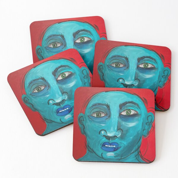 Item preview, Blue Man Grrr designed and sold by classbunny.
