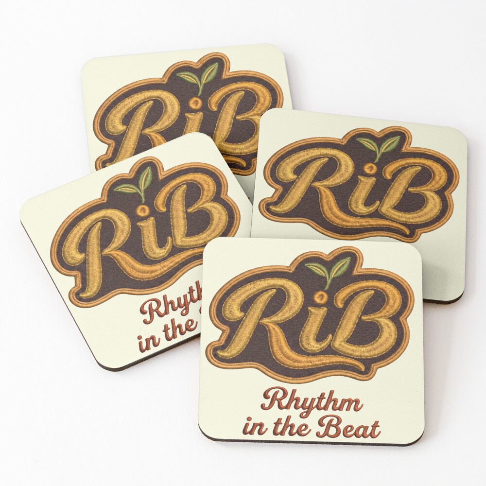 Item preview, Coasters (Set of 4) designed and sold by Rib-Brand.