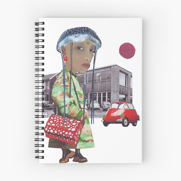 Item preview, Polka Dot Retro Pop - Vintage Collage Art designed and sold by Nicollage.