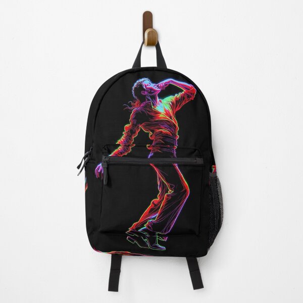 Item preview, MJ Dance King Neon Glow Pose Art designed and sold by ExploreAura Studio.