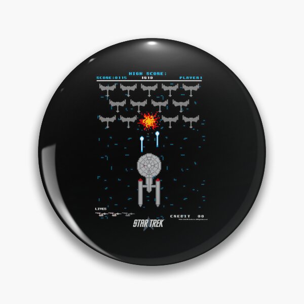 Item preview, Star Trek Original Series Pixel Art Battle Scene designed and sold by July18.