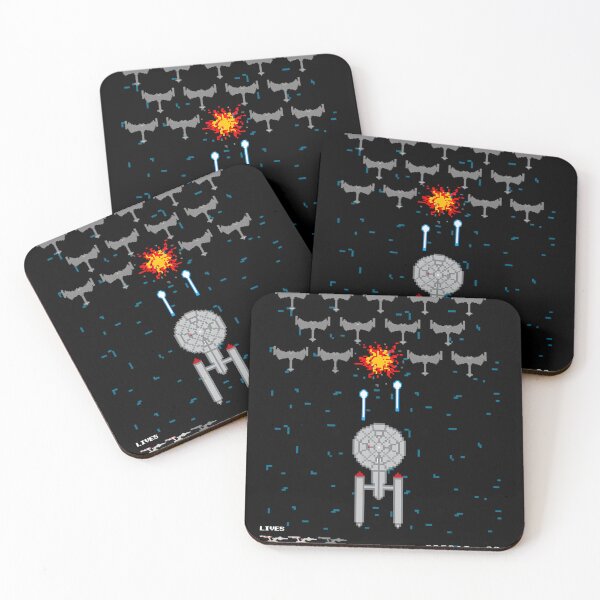Item preview, Star Trek Original Series Pixel Art Battle Scene designed and sold by July18.