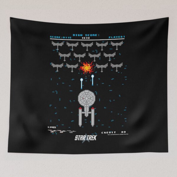 Item preview, Star Trek Original Series Pixel Art Battle Scene designed and sold by July18.