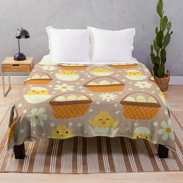 Item preview, Easter Baby Chicks in cracked eggs with baskets and flowers  designed and sold by Yasminepatterns .