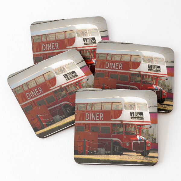 Item preview, Red Bus Diner- Albert Dock designed and sold by Scouserzensign.
