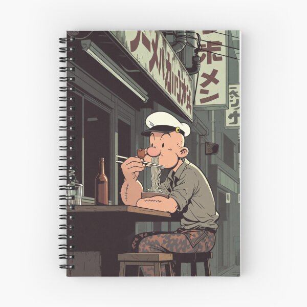 Item preview, “NOODLE‑KNUCKLE NIGHTSHIFT — SAILOR OF THE SLURP DIMENSION” designed and sold by Print Fiction.