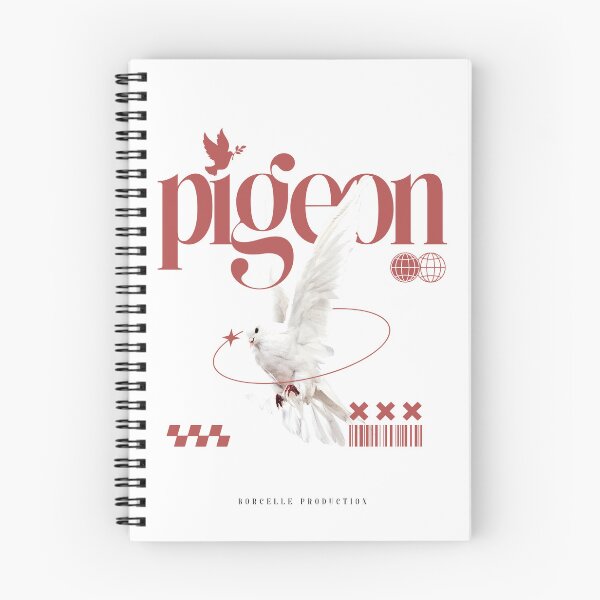 Item preview,  Aesthetic White Pigeon Streetwear Graphic designed and sold by Almasarij.