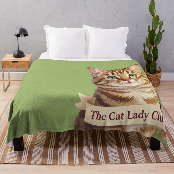 Item preview, The Cat Lady Club Proud Tabby Member designed and sold by taiche.