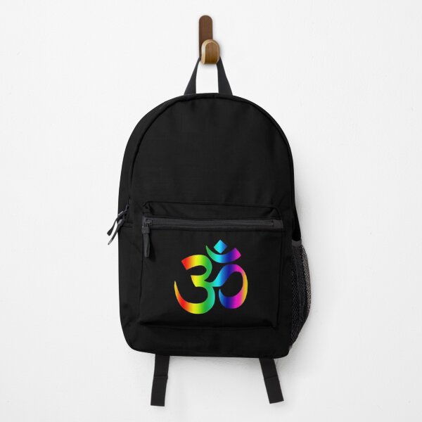 Item preview, om symbol rainbow colors – zen yoga meditation spiritual positive energy design designed and sold by rikyfreestyle.