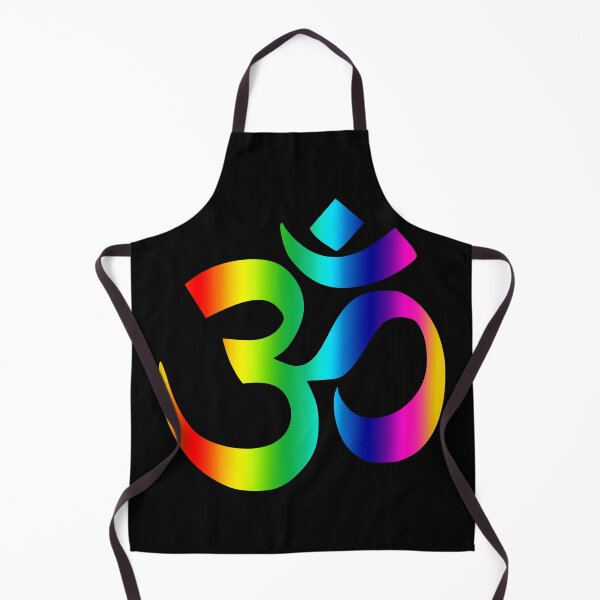 Item preview, om symbol rainbow colors – zen yoga meditation spiritual positive energy design designed and sold by rikyfreestyle.