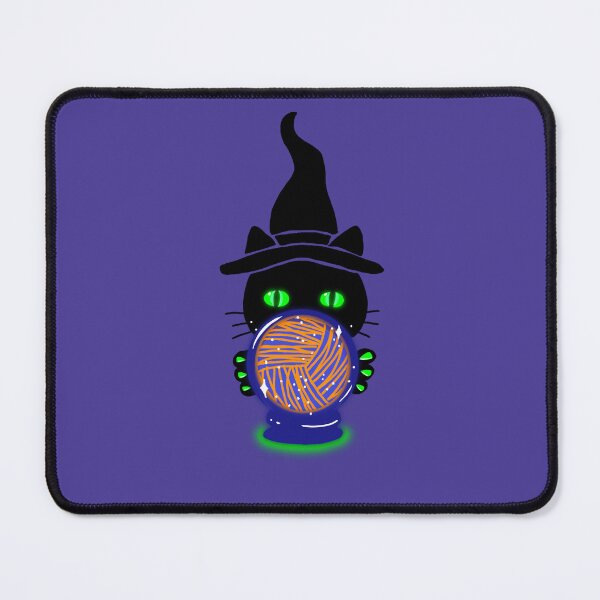 Item preview,  Magic in Progress – Yarn Witch Cat Neon Glow Design designed and sold by ArtyWares.