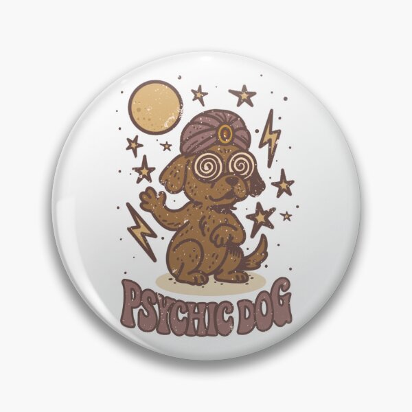 Item preview, Psychic Dog Fortune Teller Retro Groovy Design designed and sold by LaPolilladPapel.