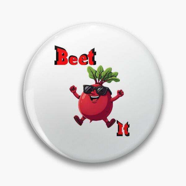 Item preview, Beet it, Food Humor  designed and sold by The Laughing Lab.